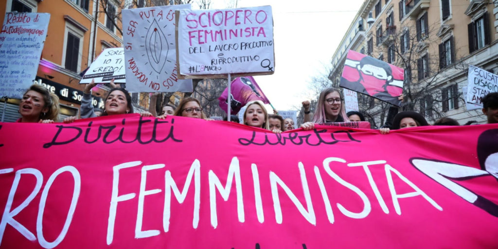 8 e 9 marzo, è ancora sciopero femminista AFV